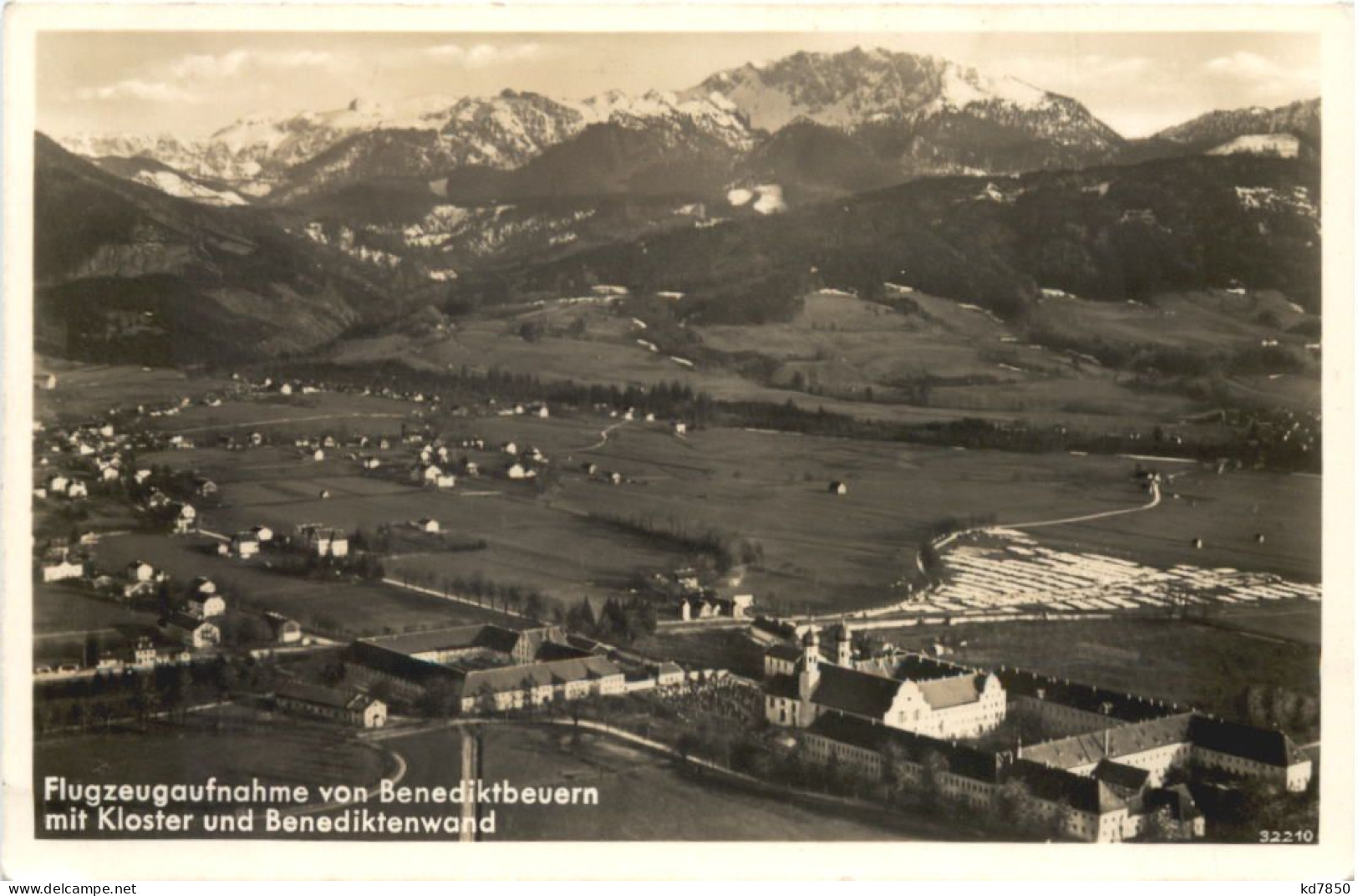 Benediktbeuern Mit Kloster Und Benediktenwand - Bad Tölz