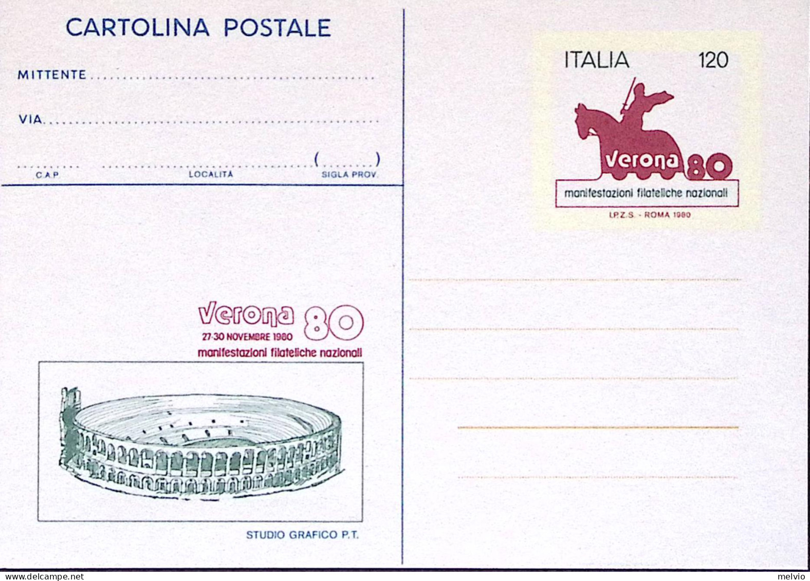 1980-CARTOLINE POSTALI Panatlon, Fiori Pescia E Verona 30920 Nuove - 1971-80: Marcofilia