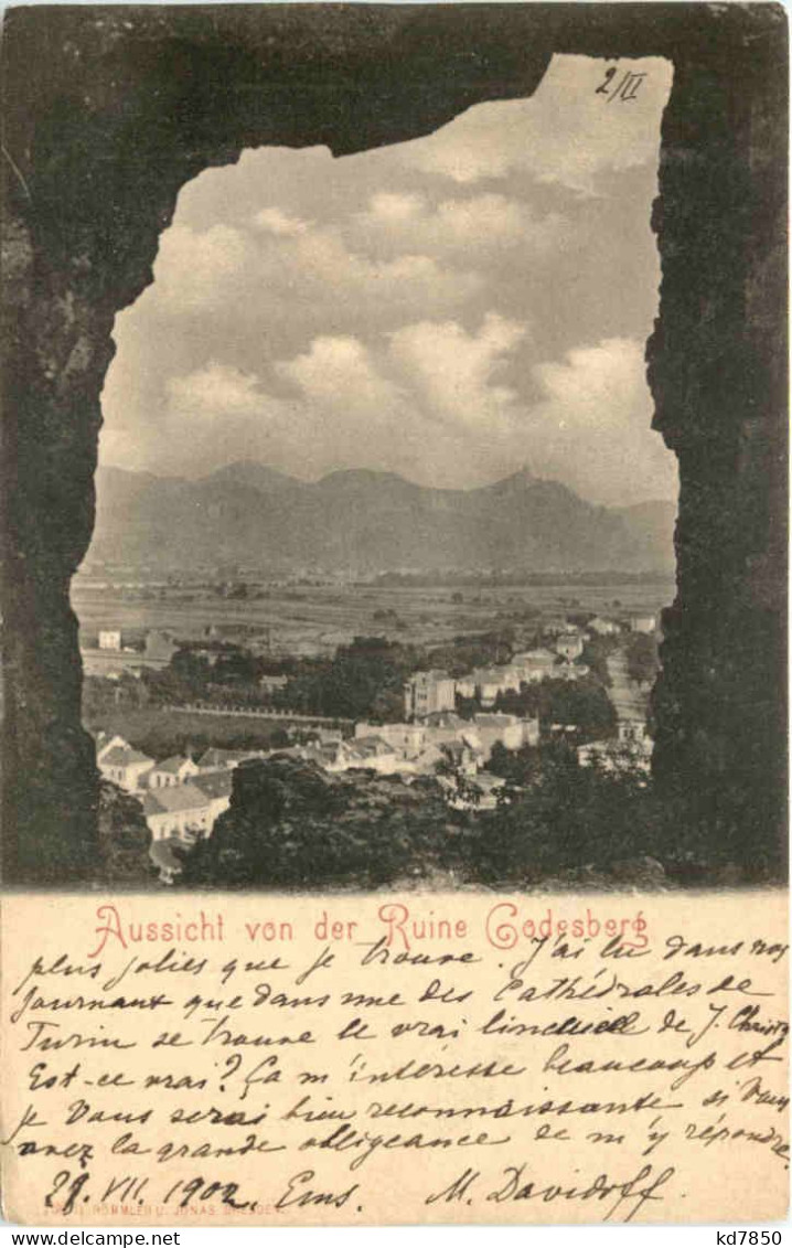 Aussicht Von Der Ruine Godesberg - Bonn