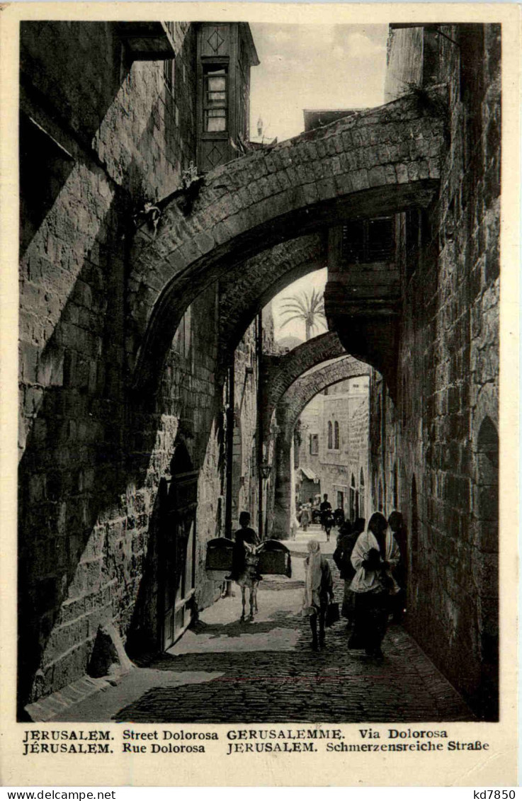 Jerusalem - Street Dolorosa - Israele