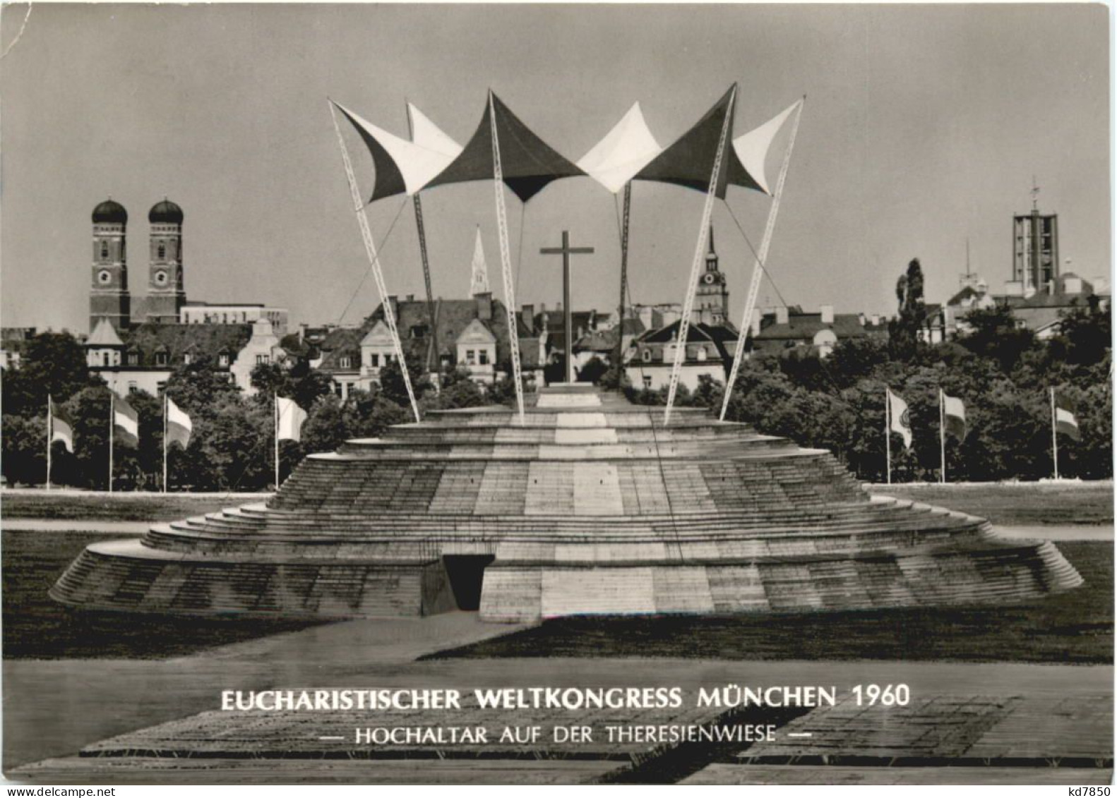 München, Eucharistischer Weltkongress 1960, Hochaltar - München