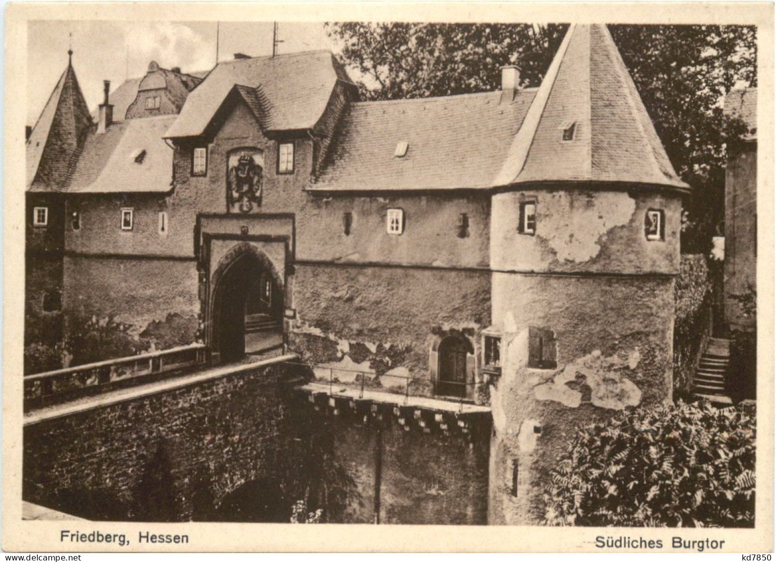 Friedberg, Hessen, Südliches Burgtor - Friedberg