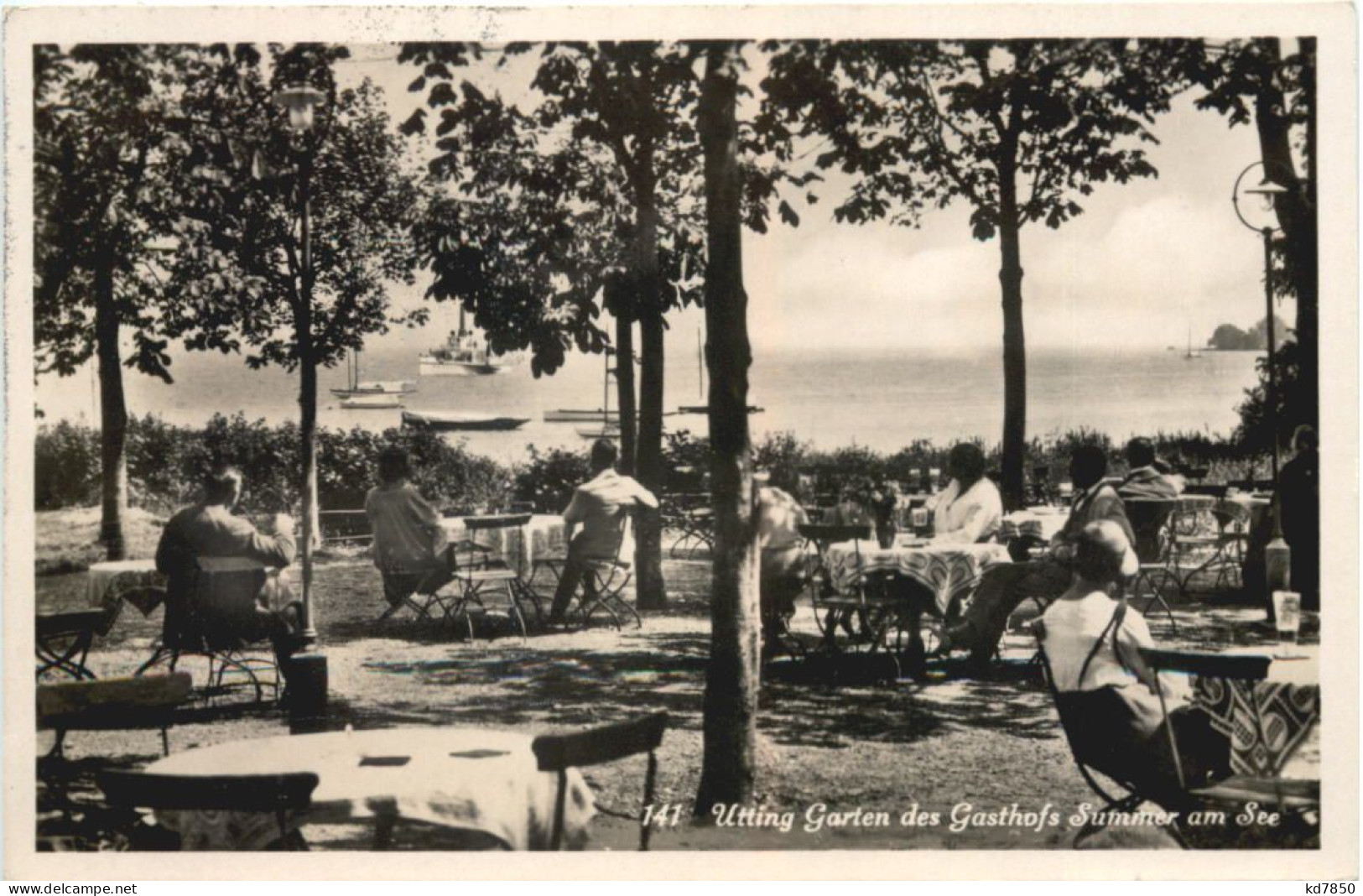 Utting Am Ammersee, Garten Des Gasthofs Summer Am See - Landsberg