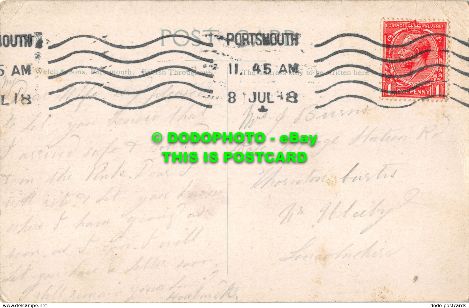 R499238 Portsmouth Town Hall. Postcard - Monde