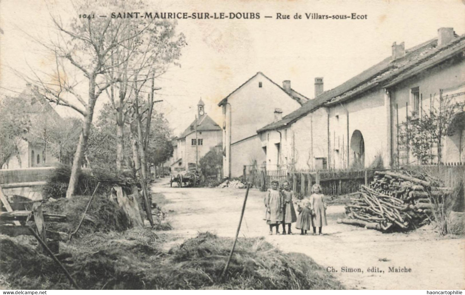 25 Saint Maurice Sur Le Doubs Rue De Villars Sous Ecot - Sonstige & Ohne Zuordnung