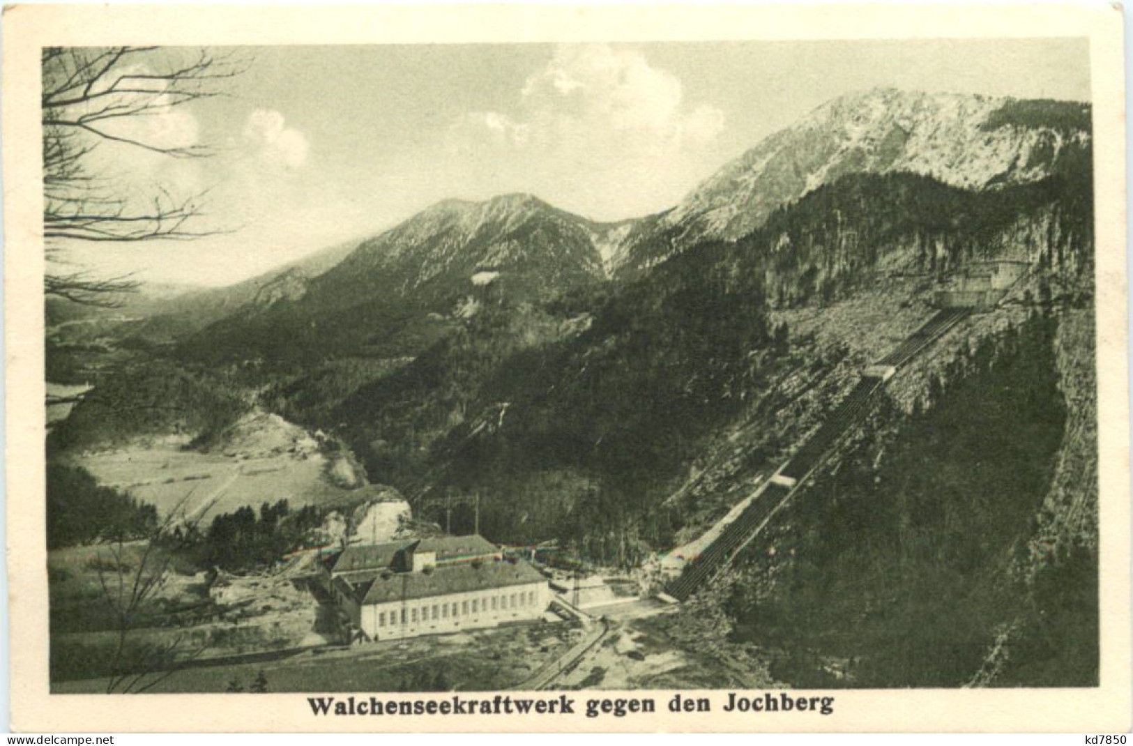 Walchenseekraftwerk Gegen Den Jochberg - Bad Tölz