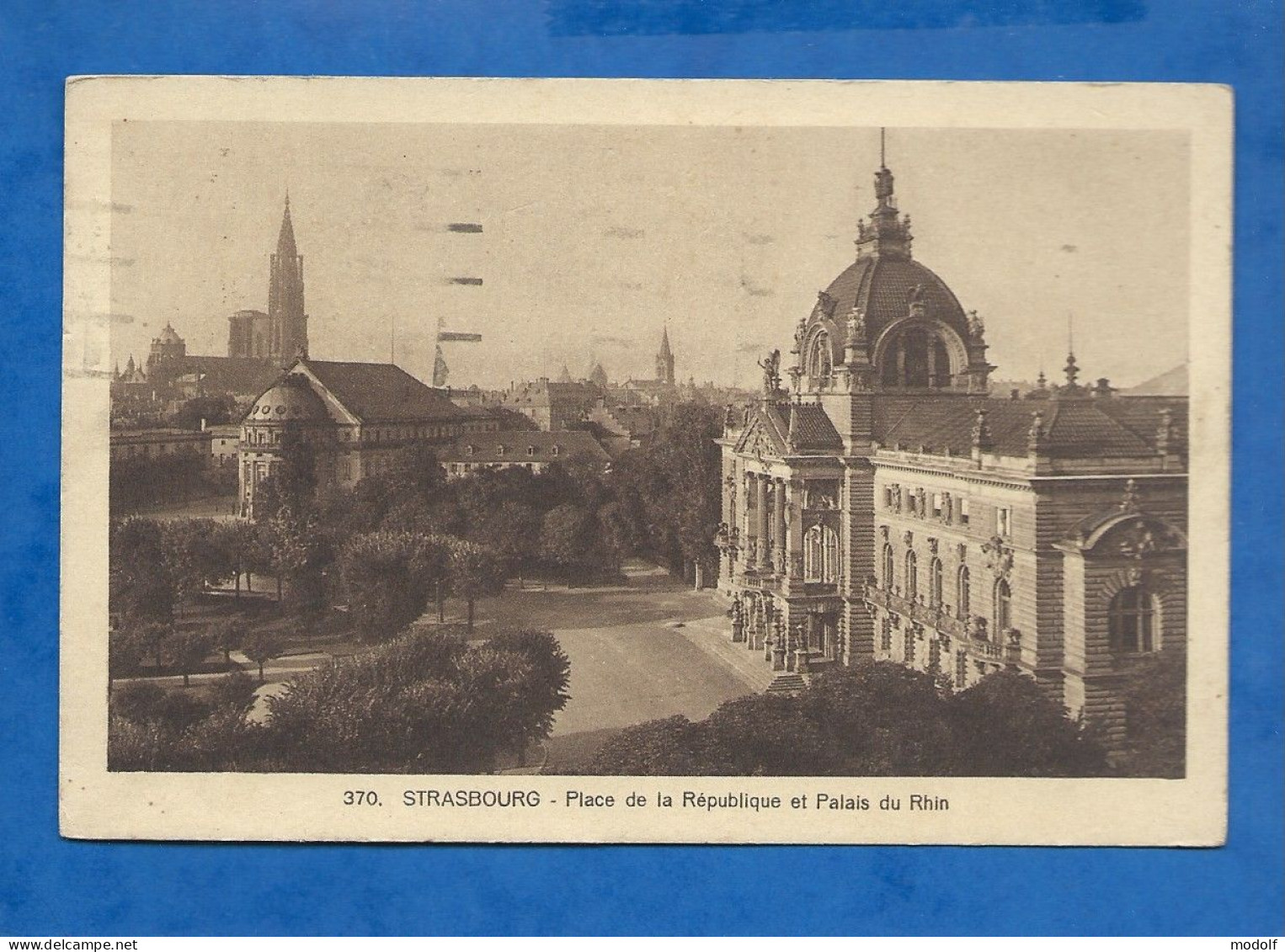 CPA - 67 - Strasbourg - Place De La République Et Palais Du Rhin - Circulée En 1932 - Strasbourg