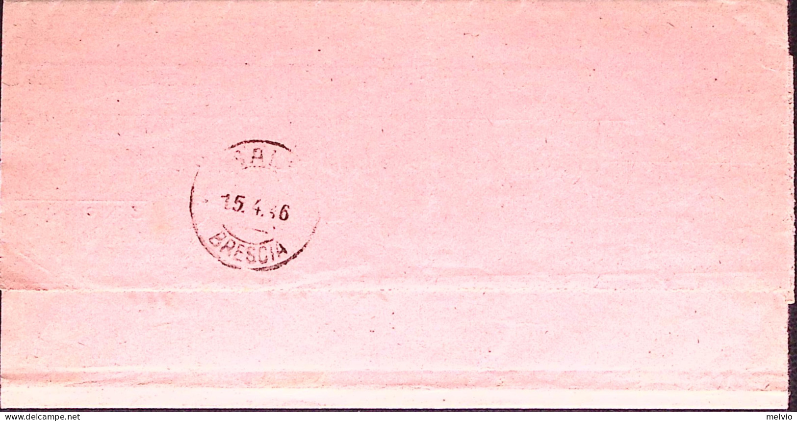 1946-IMPERIALE S.F. Lire 1,20 + DEMOCRATICA C.80 Su Piego Collio (1.4) - 1946-60: Marcophilie