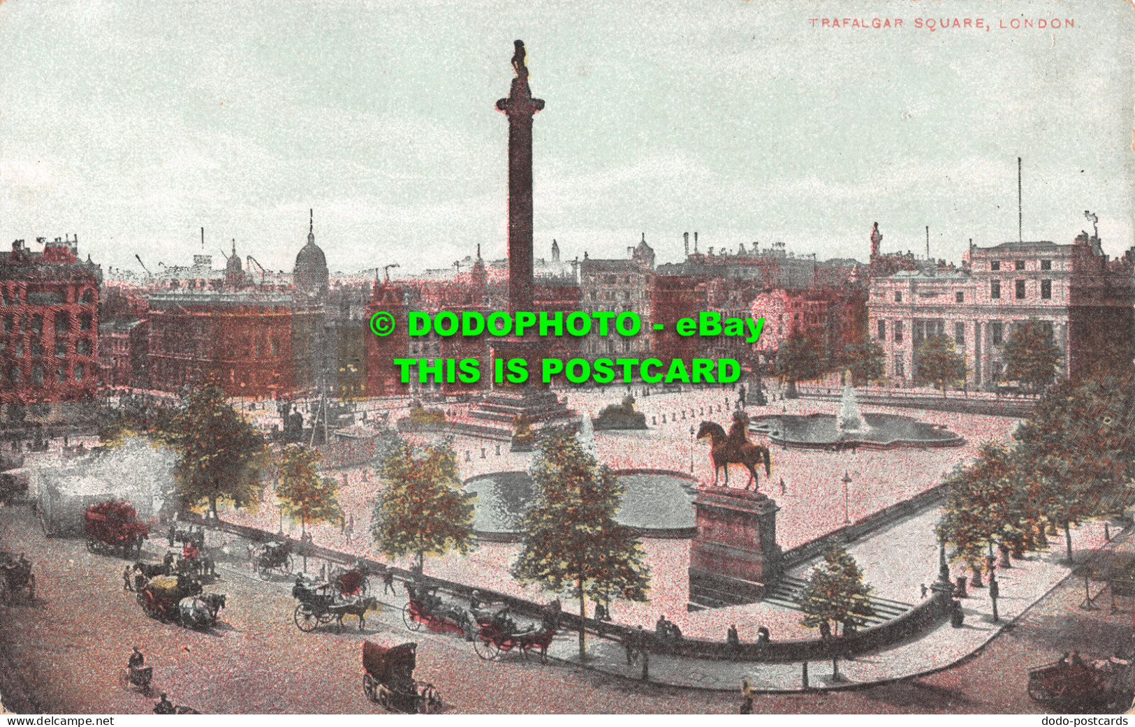 R499242 London. Trafalgar Square. Postcard - Andere & Zonder Classificatie