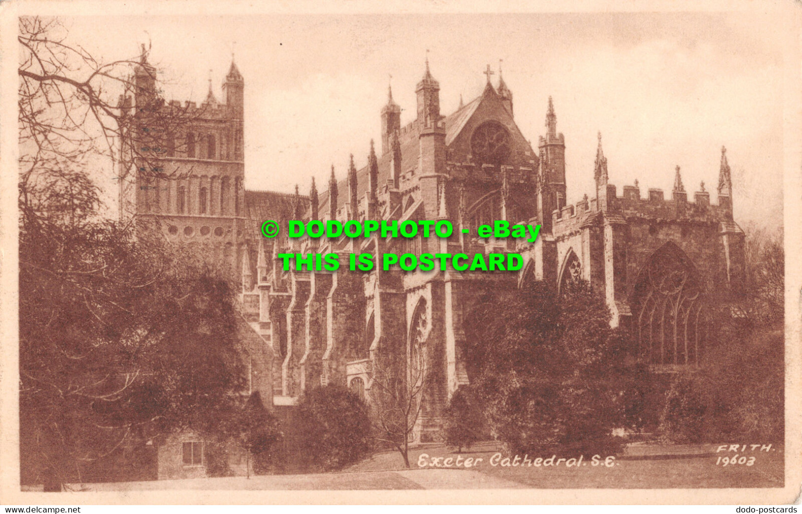 R499243 Exeter Cathedral. F. Frith. 1954 - Monde