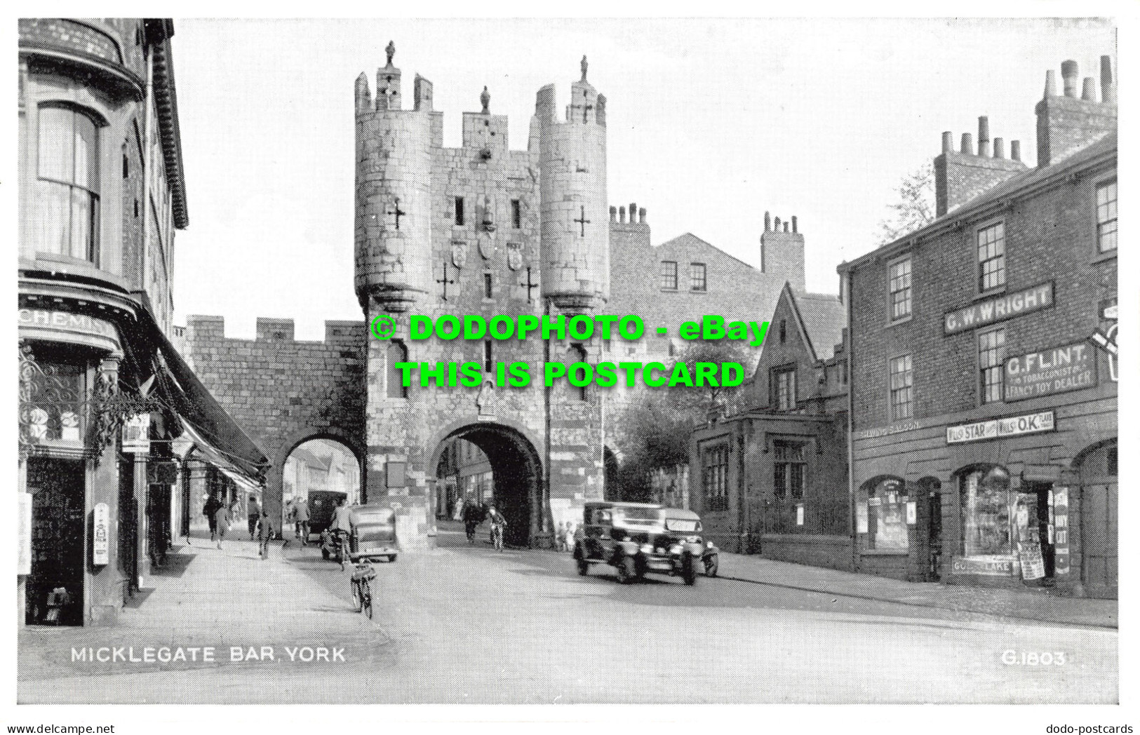 R498903 York. Micklegate Bar. Valentine. Silveresque - Monde