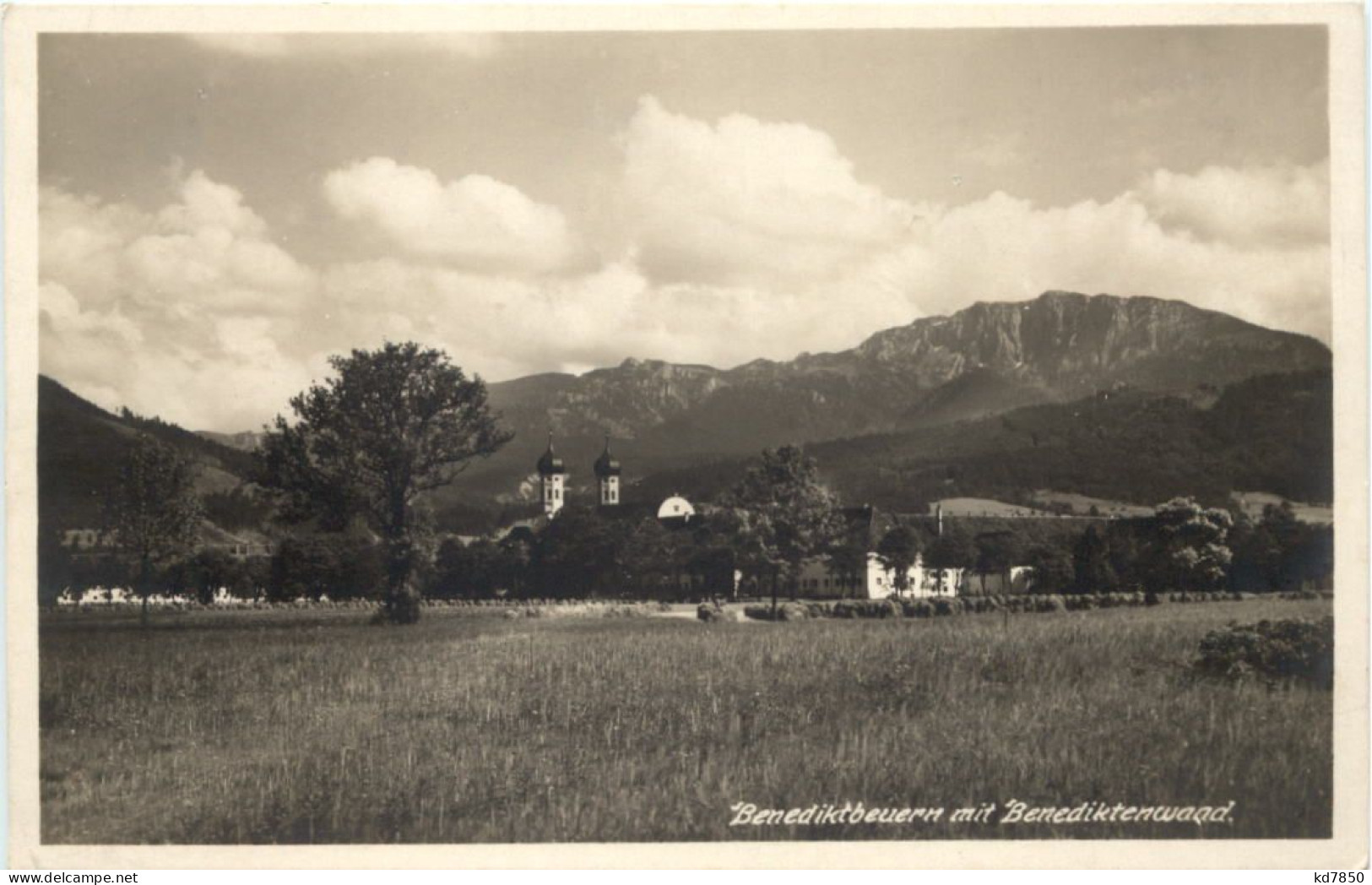 Benediktbeuern, Mit Benediktenwand - Bad Toelz