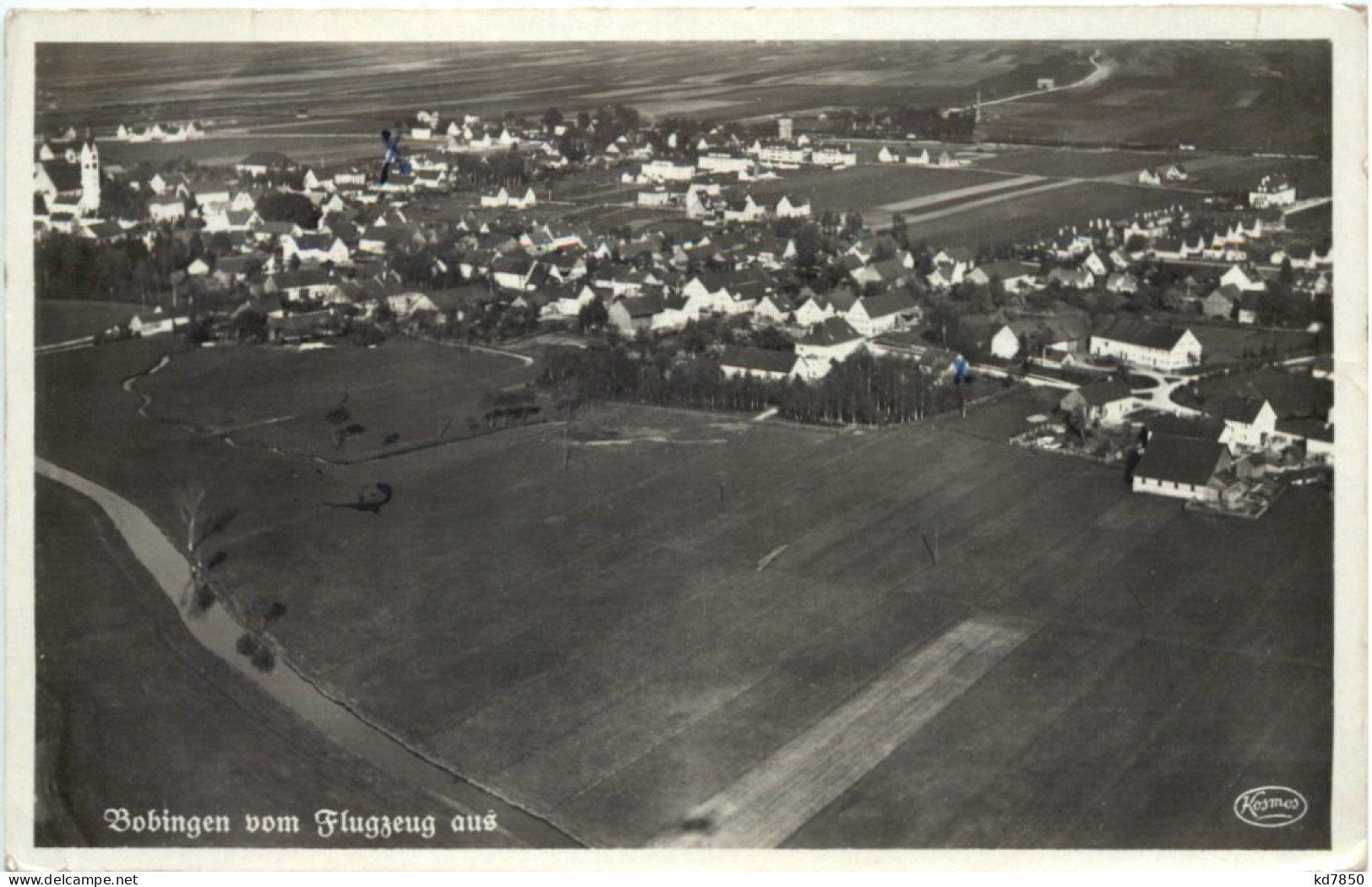 Bobingen Vom Flugzeug Aus - Augsburg