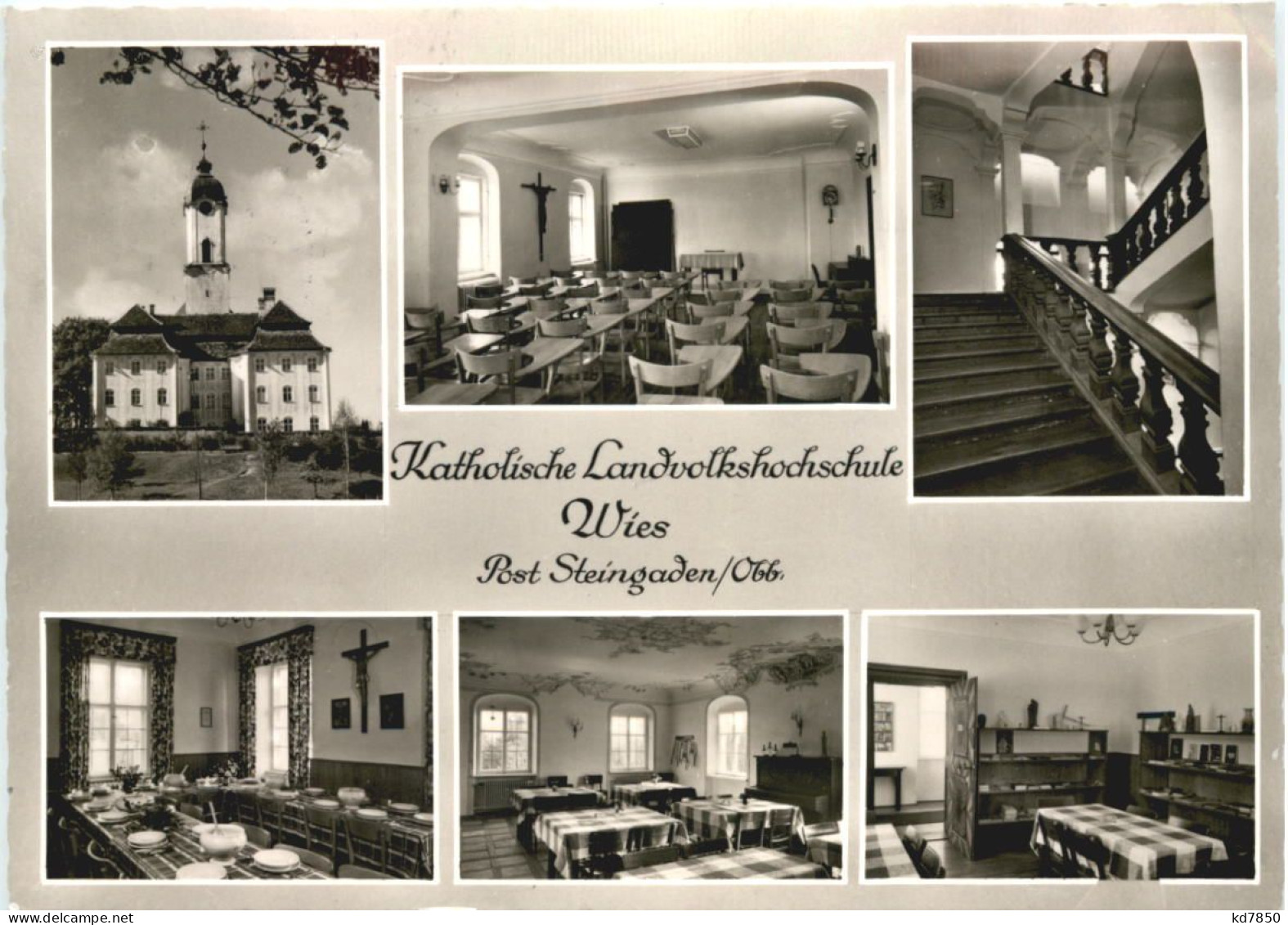 Wies B. Steingaden, Kath. Landvolkshochschule, Div. Bilder - Weilheim