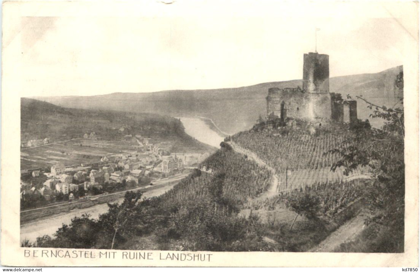 Bernkastel Mit Ruine Landshut - Bernkastel-Kues