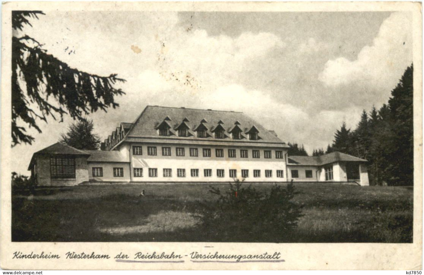 Kinderheim Westerham Der Reichsbahn-Versicherungsanstalt - Rosenheim