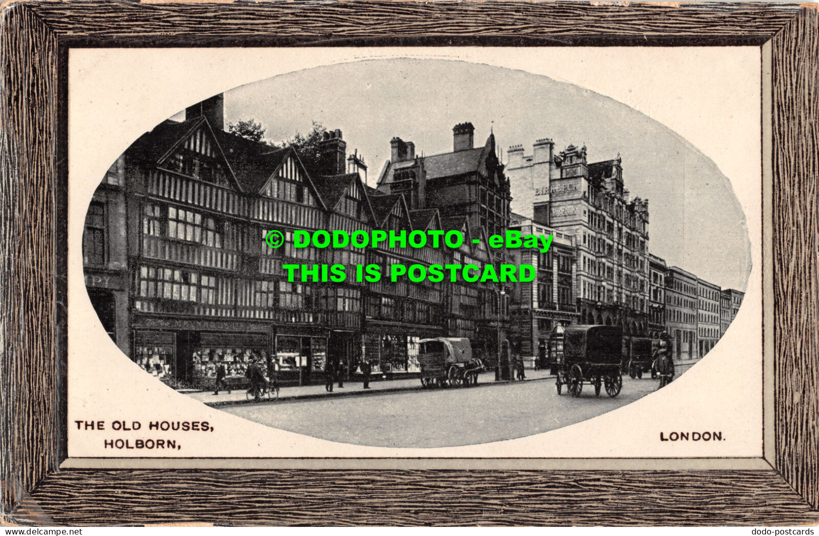 R499250 London. The Old Houses. Holborn. E. L. Nr. 73 - Andere & Zonder Classificatie