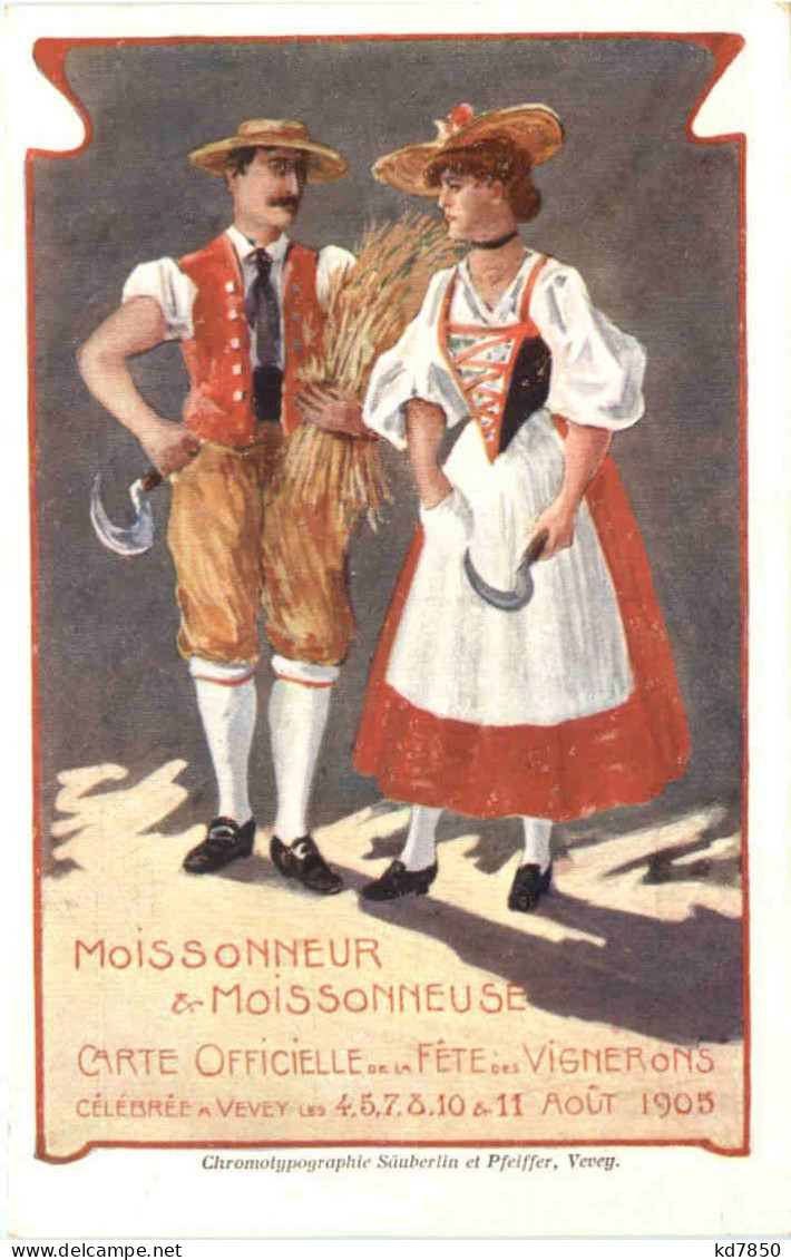 Vevey - Fete Des Vignerons 1905 - Vevey