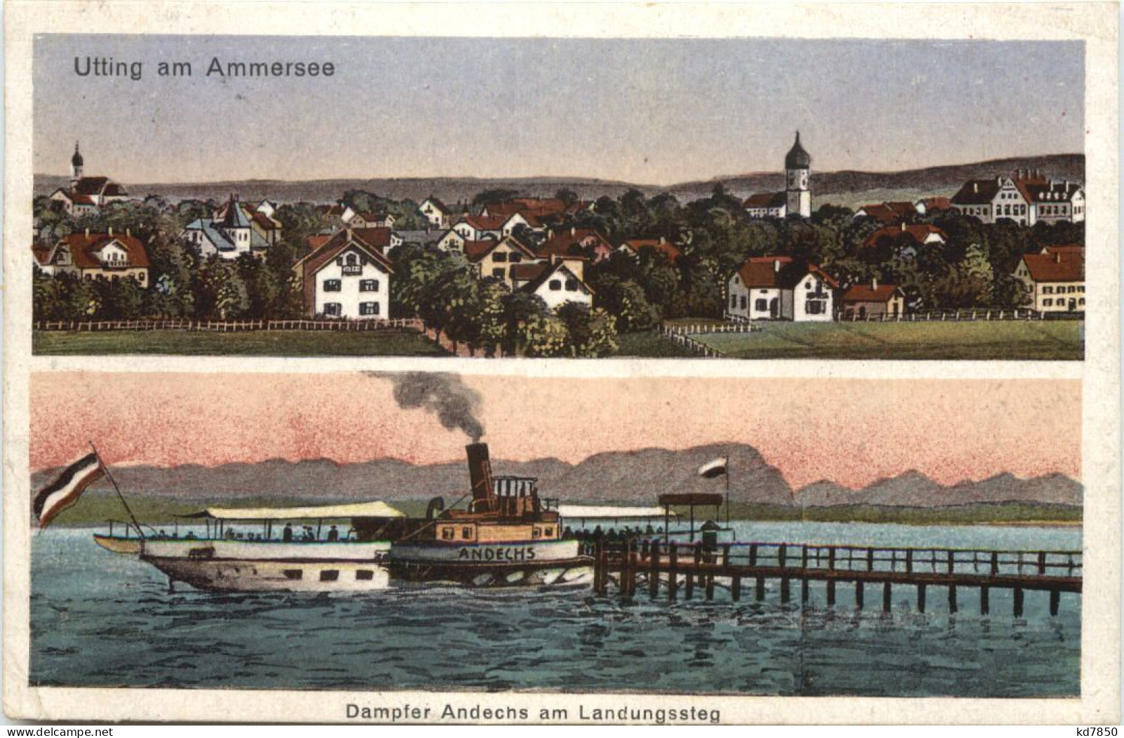 Utting Am Ammersee Mit Dampfer Andechs - Landsberg