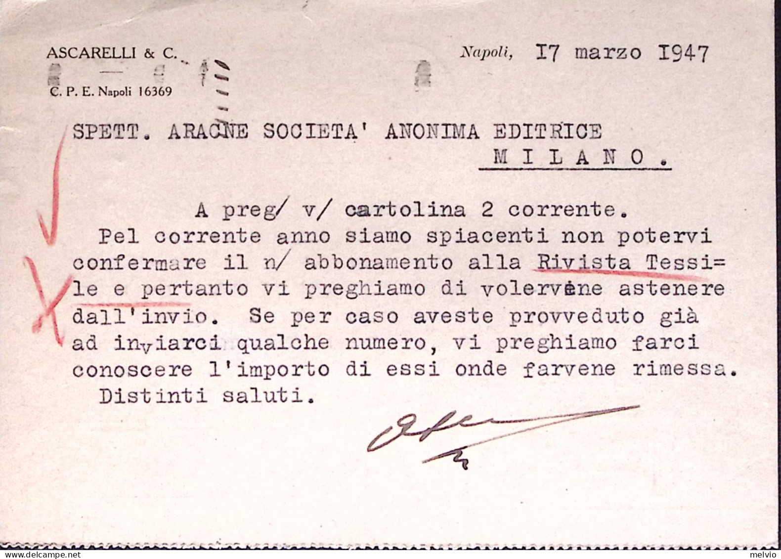 1947-REPUBBLICHE MEDIOEVALI Lire 3 Isolato Su Cartolina Napoli (18.3) - 1946-60: Marcophilie