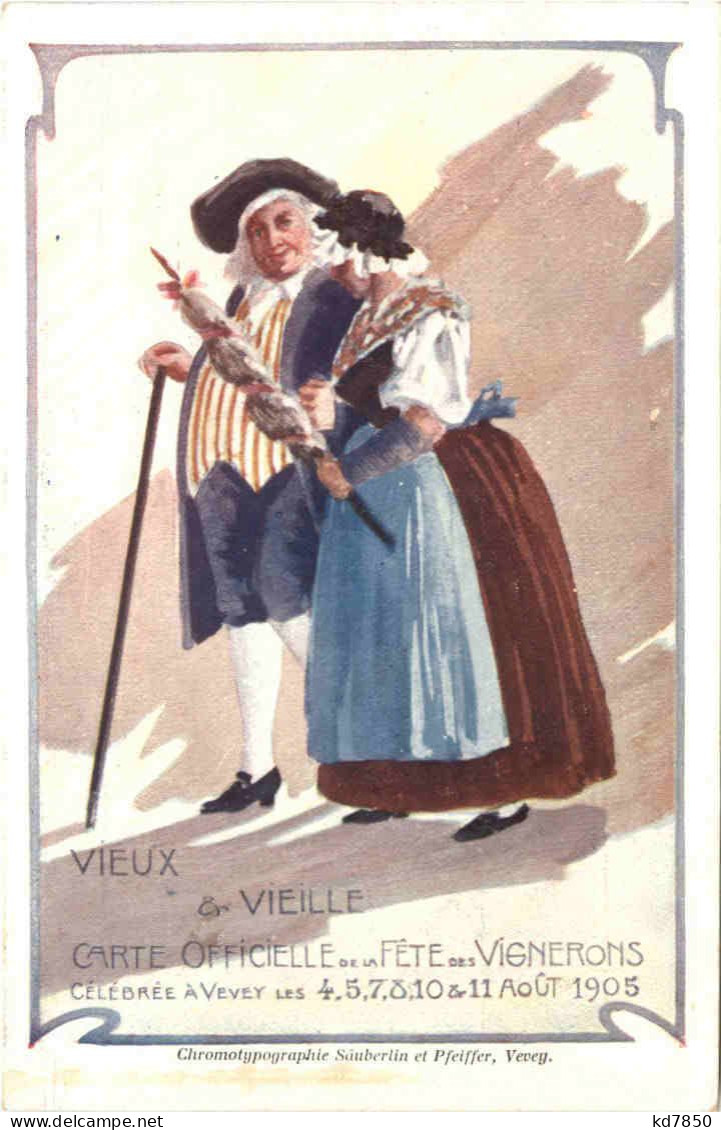 Vevey - Fete Des Vignerons 1905 - Vevey