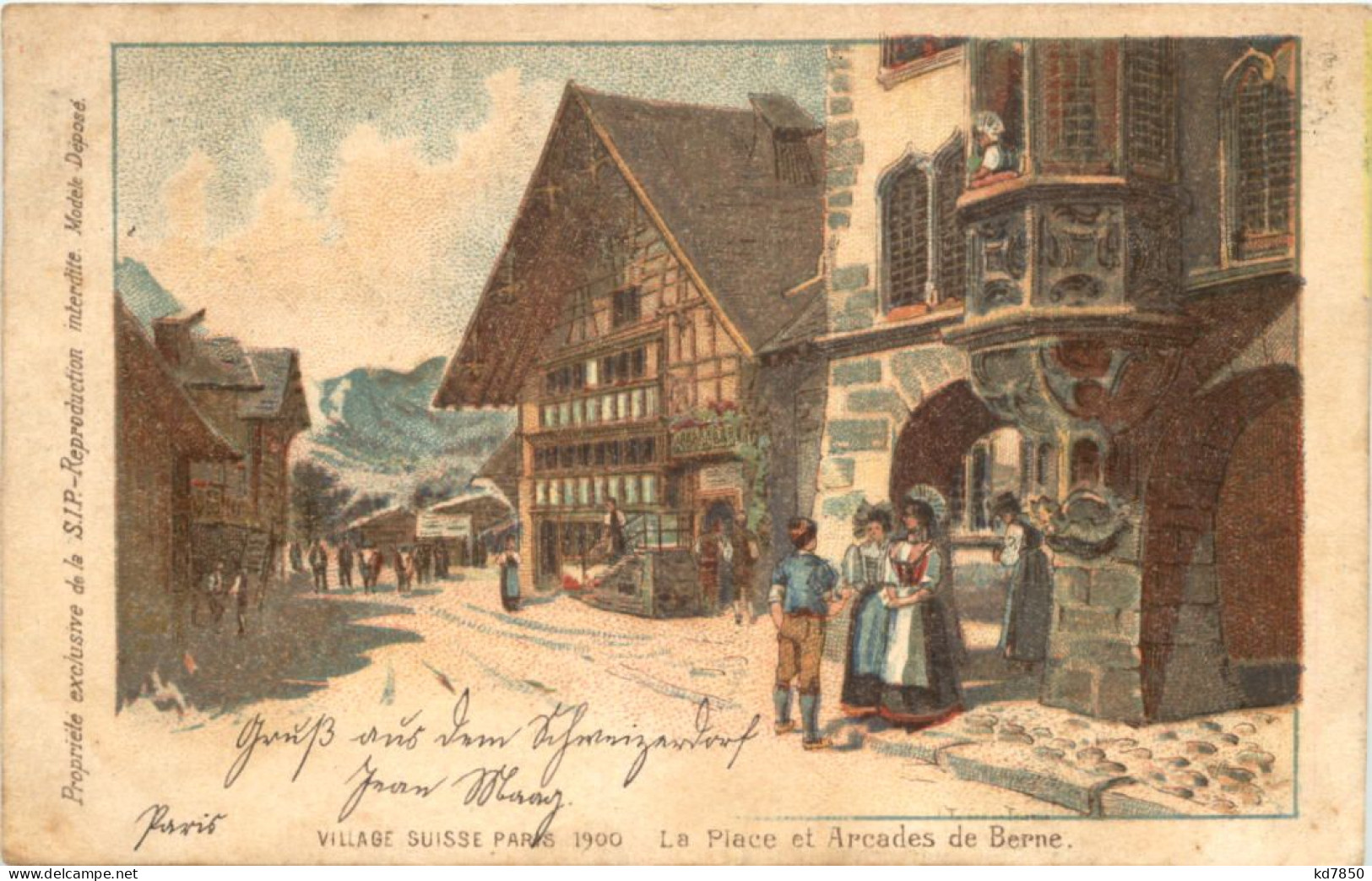 Paris - Exposition 1900 - Village Suisse - Expositions