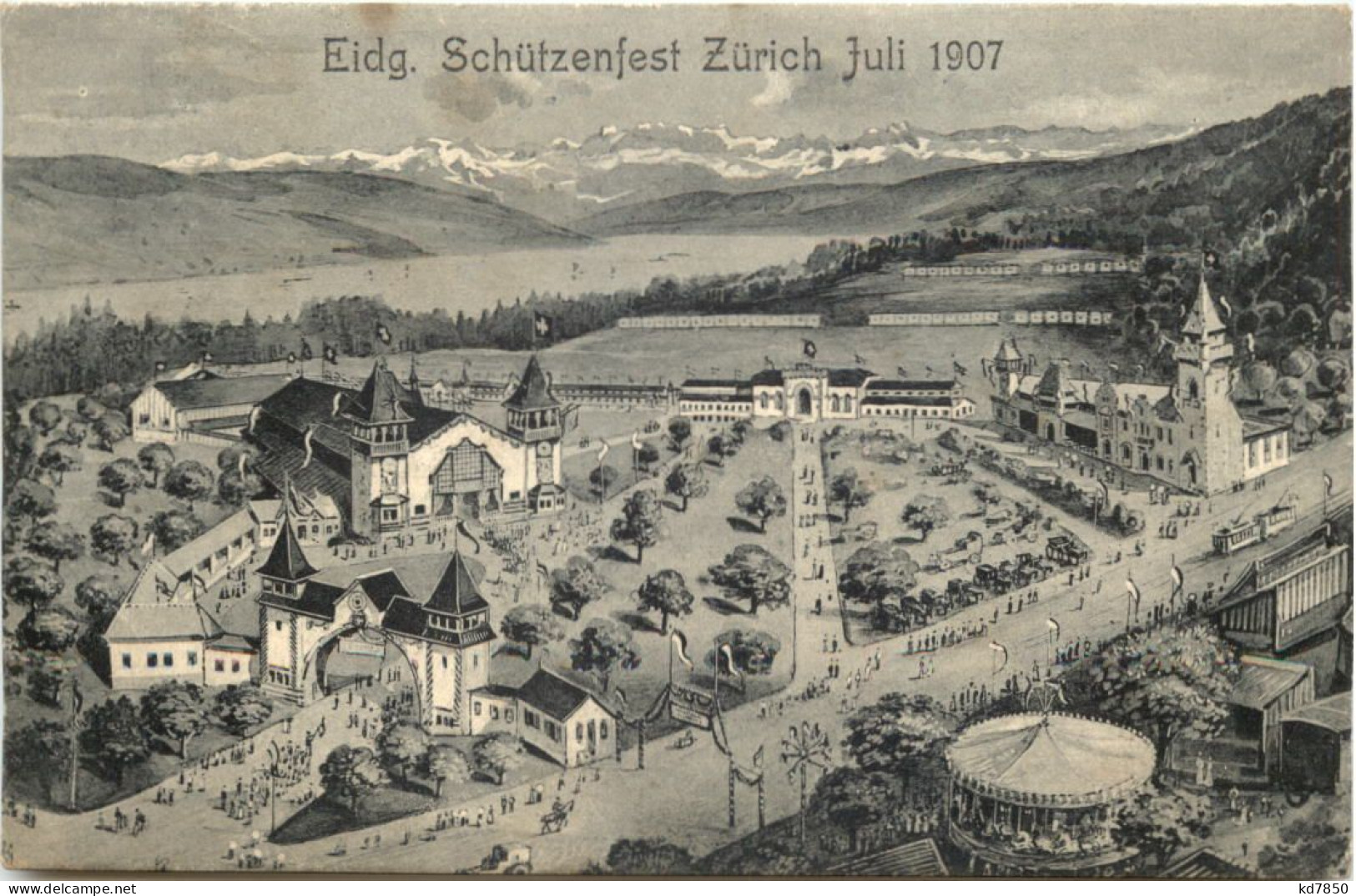 Zürich - Eidg. Schützenfest 1907 - Zürich