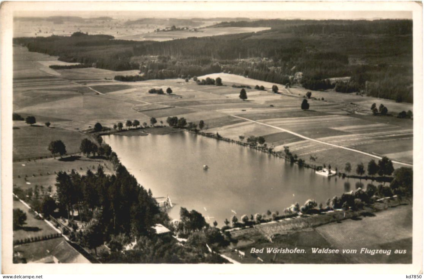 Bad Wörishofen - Waldsee Vom Flugzeug - Bad Wörishofen