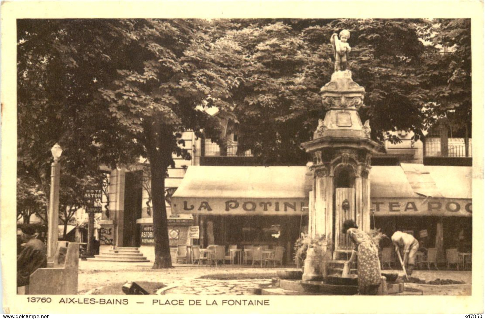 Aix Les Bains - Place De La Fontaine - Aix Les Bains