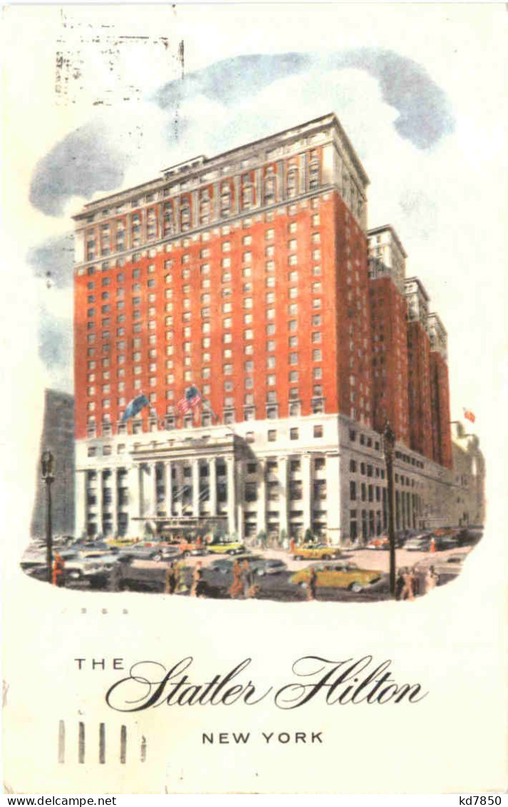 New York - The Statler Hilton - Andere & Zonder Classificatie