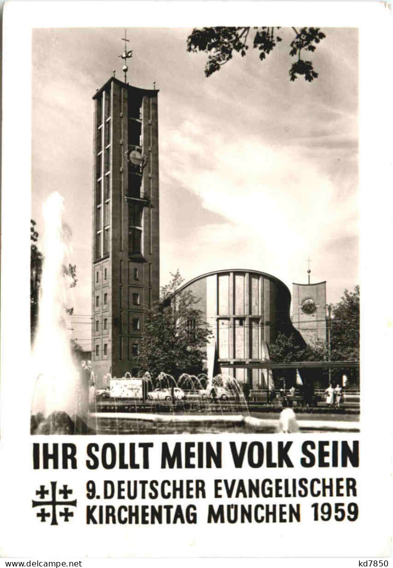 München, 9. Ev. Kirchentag 1959 - Muenchen