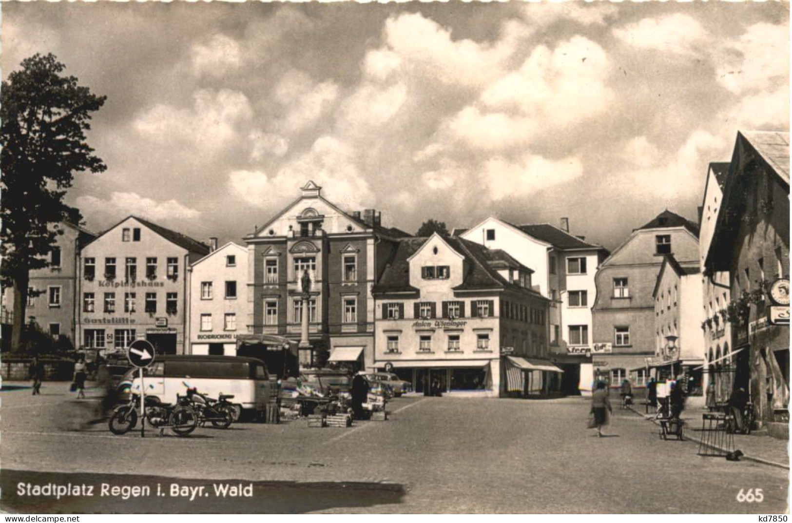 Regen, Stadtplatz - Regen