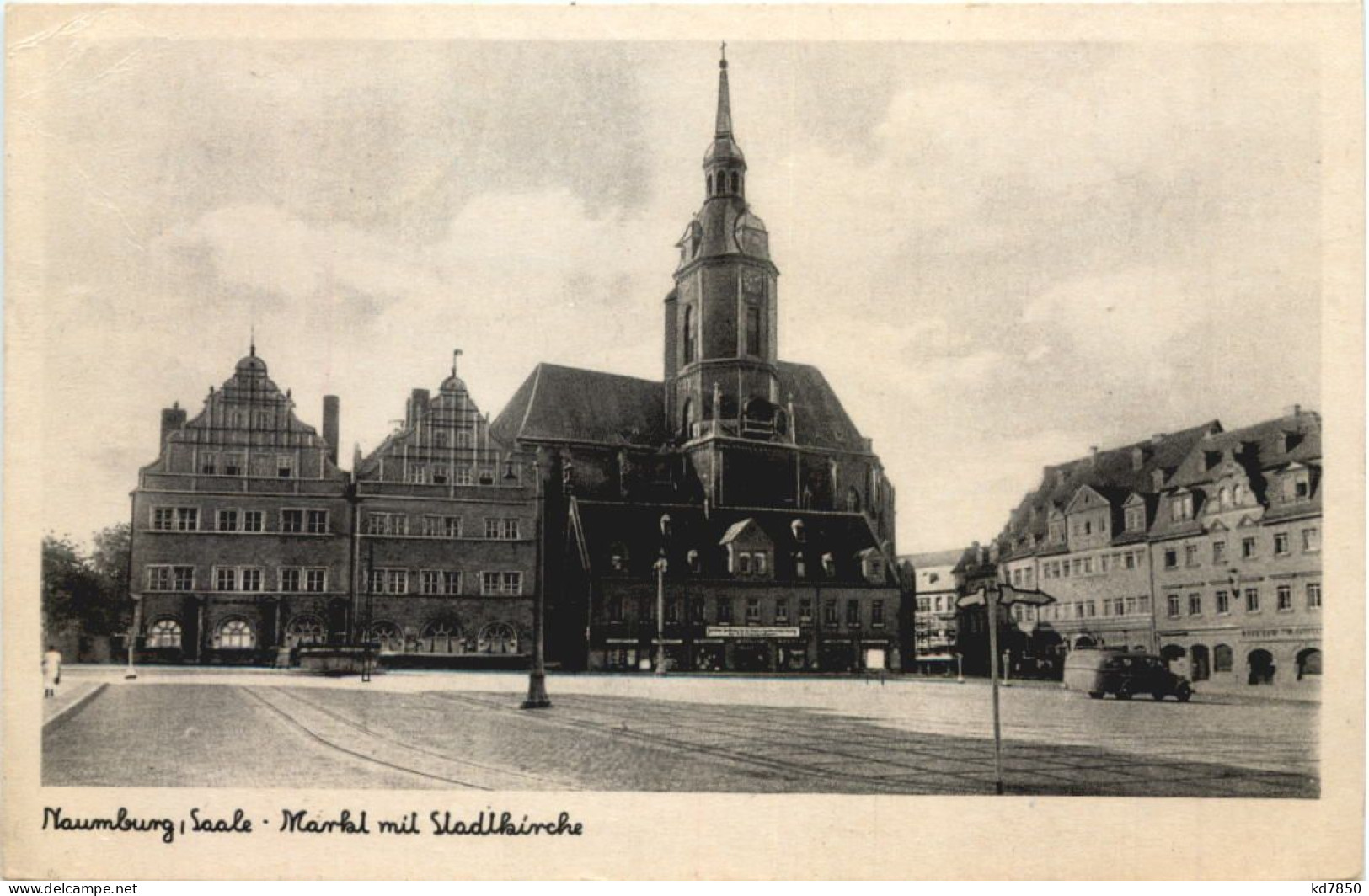 Naumburg Saale - MArkt - Naumburg (Saale)