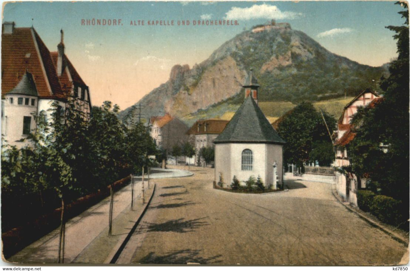 Rhöndorf, Alte Kapelle Und Drachenfels - Bad Honnef