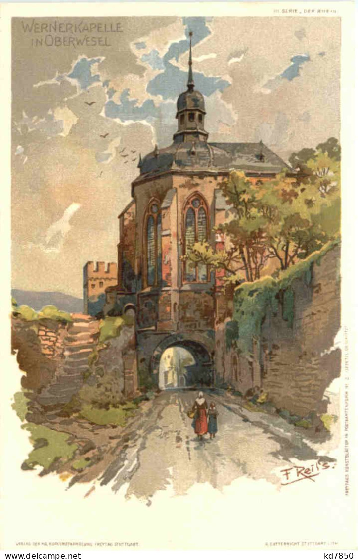 Oberwesel - Litho - Oberwesel