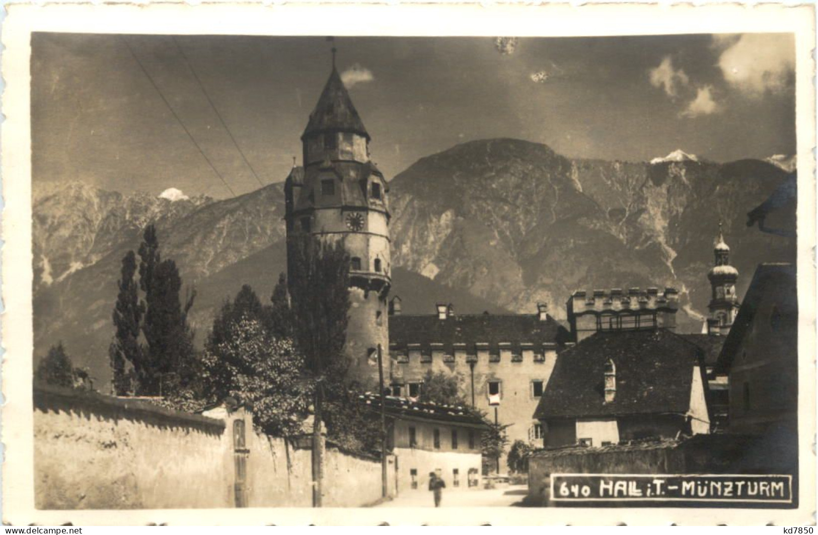 Hall In Tirol,, Münzturm - Hall In Tirol