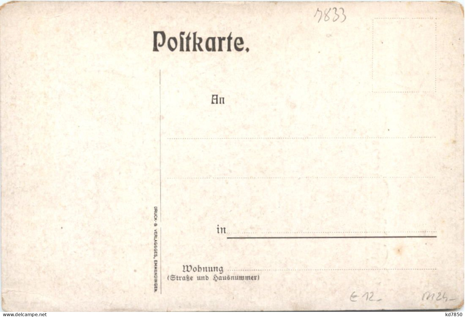 Die Stadt Endingen Am Kaiserstuhl - Emmendingen