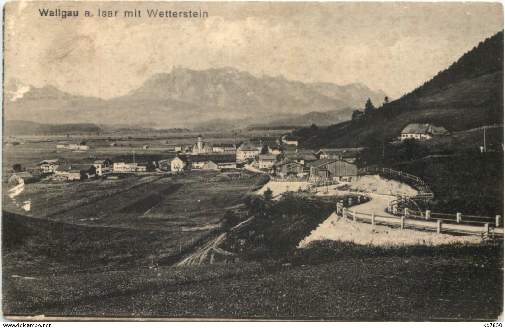 Wallgau An Der Isar, Mit Wetterstein - Garmisch-Partenkirchen