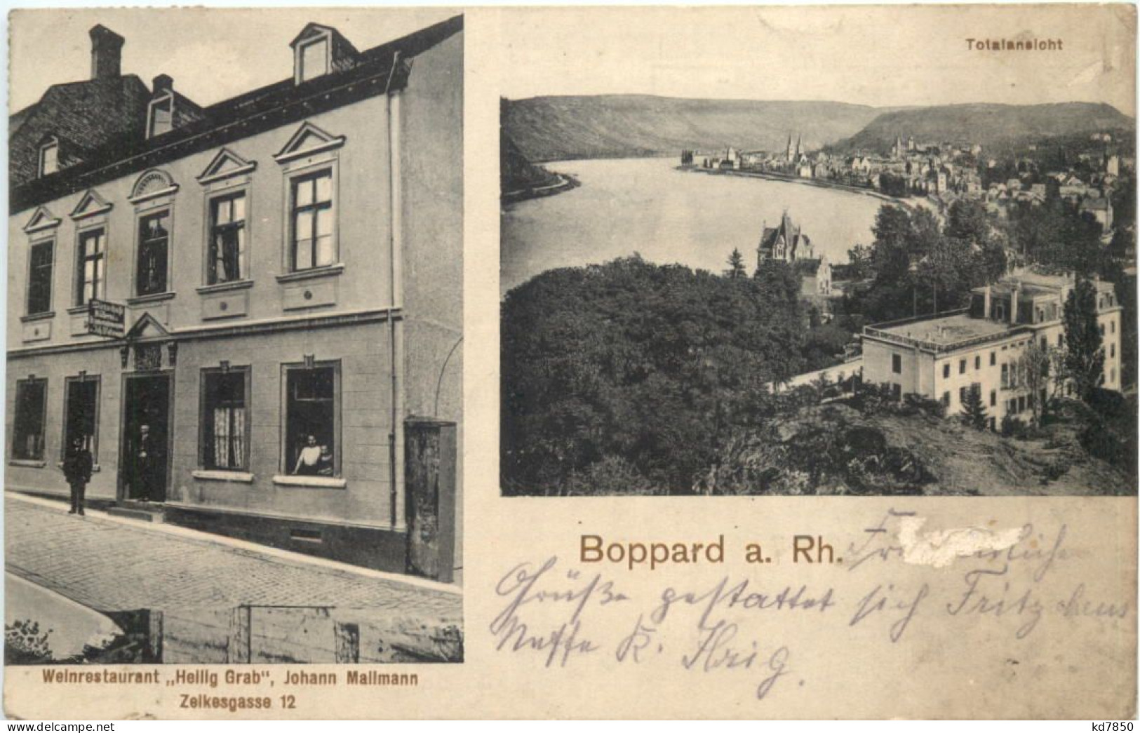 Boppard Am Rhein - Weinrestaurant Heilig Grab - Boppard