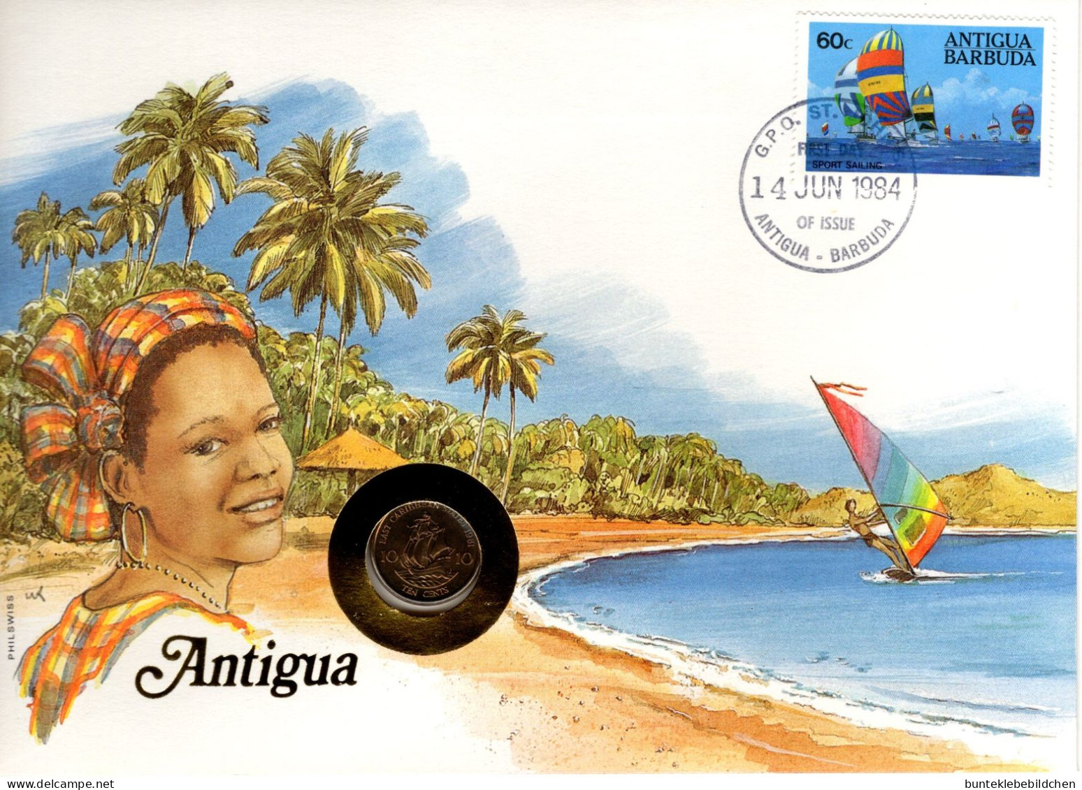 Numisbrief - Antigua - Antigua Et Barbuda