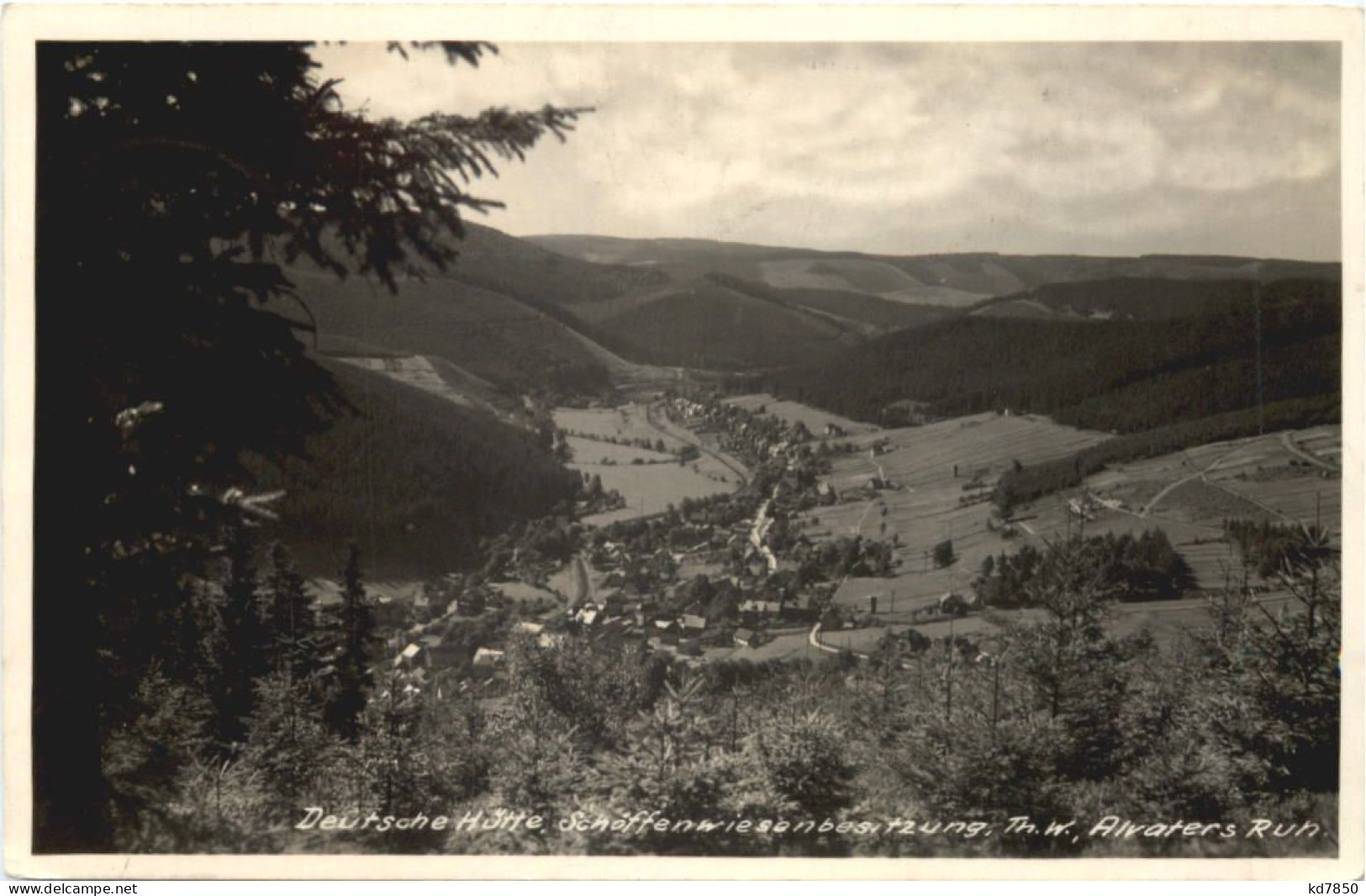 Deutsche Hütte - Schöffenwiesenbesitzung - Alvaters Ruh - Ilmenau