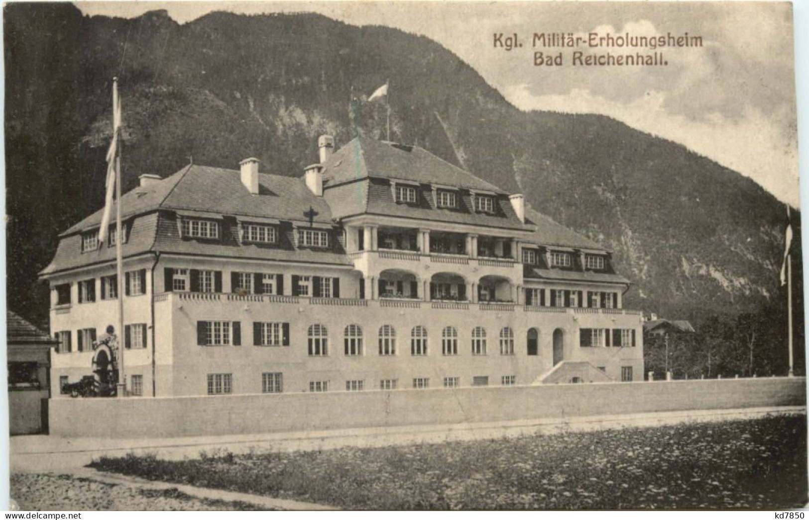 Bad Reichenhall, Kgl. Militär-Erholungsheim - Bad Reichenhall