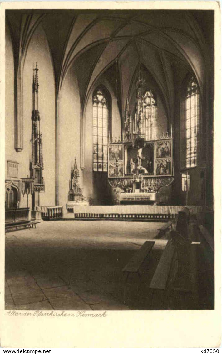 Altar Der Pfarrkirche In Kesmark - Slovakia