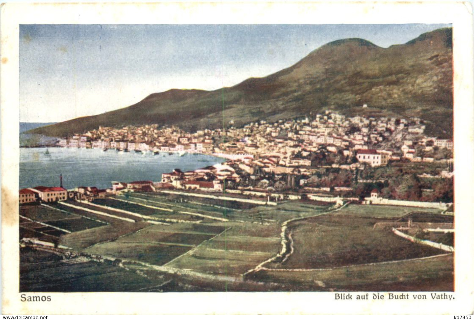 Samos - Blick Auf Die Bucht Von Vathy - Grecia