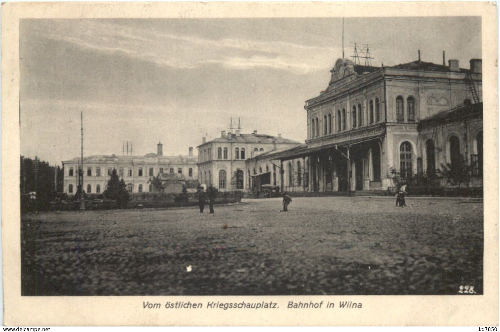 Wilna - Bahnhof - Lithuania