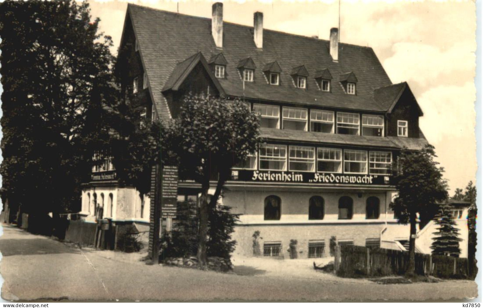 Oberbärenburg - FDGB Ferienheim Friedenswacht - Altenberg