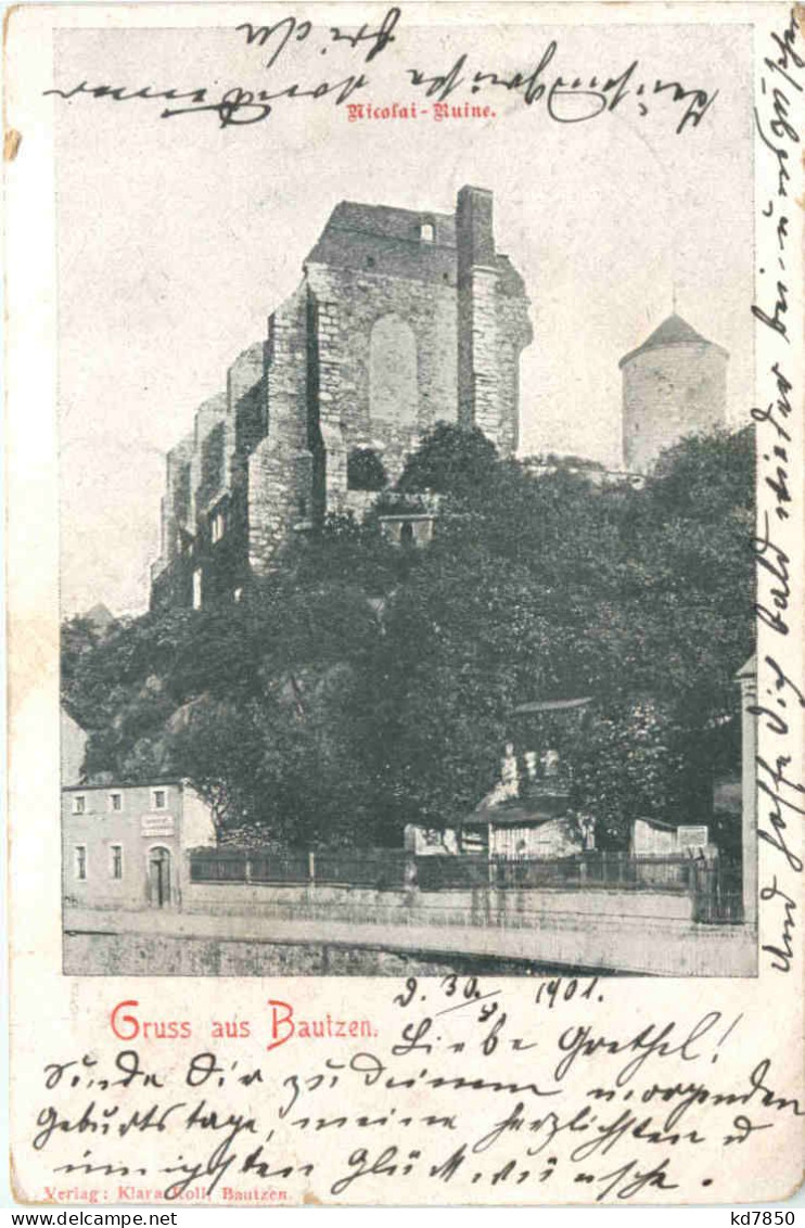 Gruss Aus Bautzen - Nicolai Ruine - Bautzen