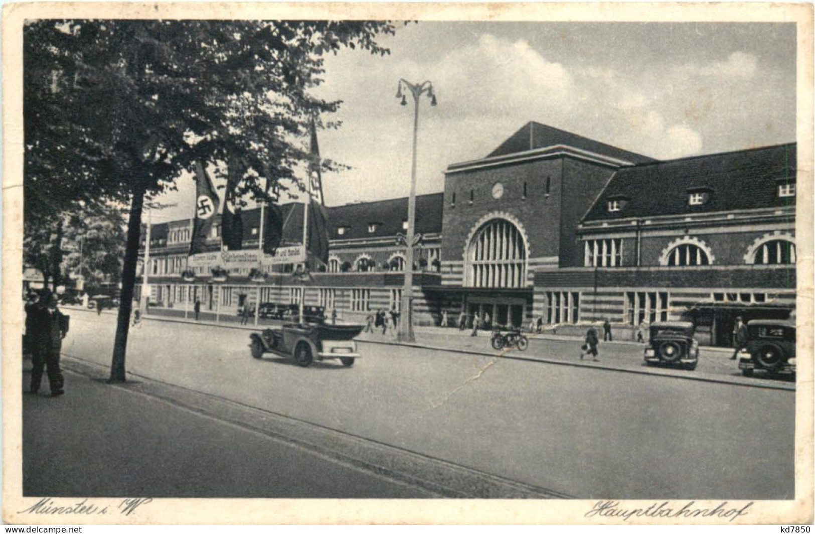 Münster In Westfalen - Hauptbahnhof - 3. Reich - Muenster