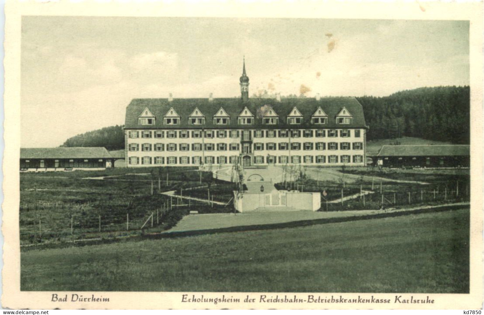 Bad Dürrheim - Erholungsheim Der Reichsbahn - Bad Duerrheim