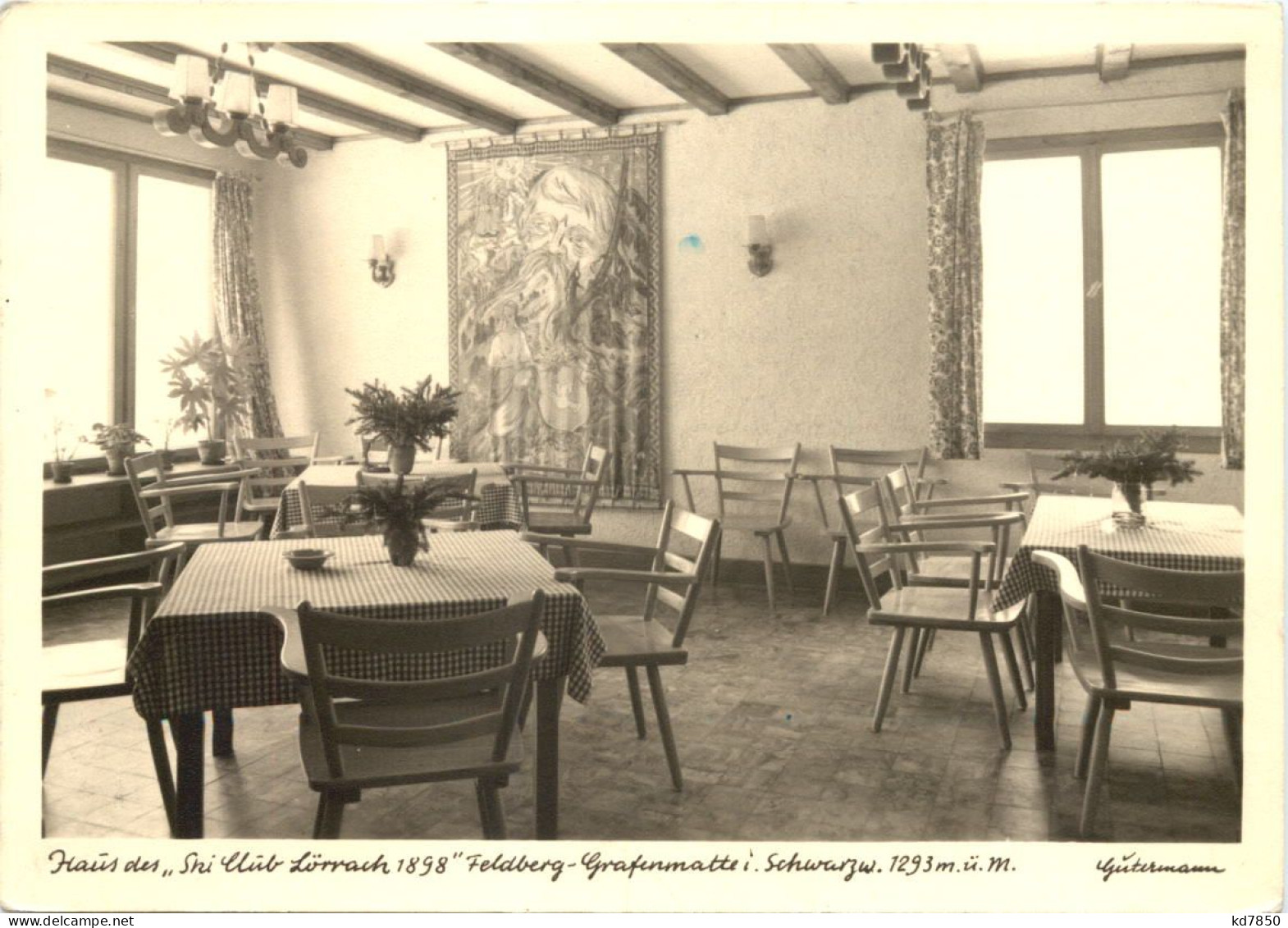 Feldberg Grafenmatte Im Schwarzwald - Ski Club Lörrach 1898 - Feldberg